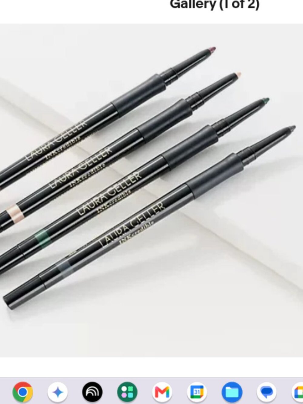 Laura Geller 4-Piece INKcredible Eyeliner Collection-NEW-A677661